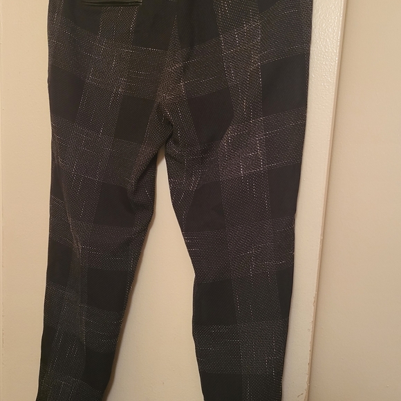 H&M coordinated set blazer & pants tartan black/off white size 8 nwot - Picture 7 of 16